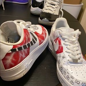 Custom air force 1s